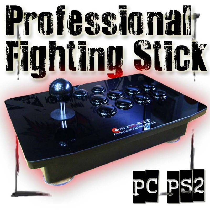 Lux Pro Fighting Stick Arcade Street Fighter IV PC PS2  