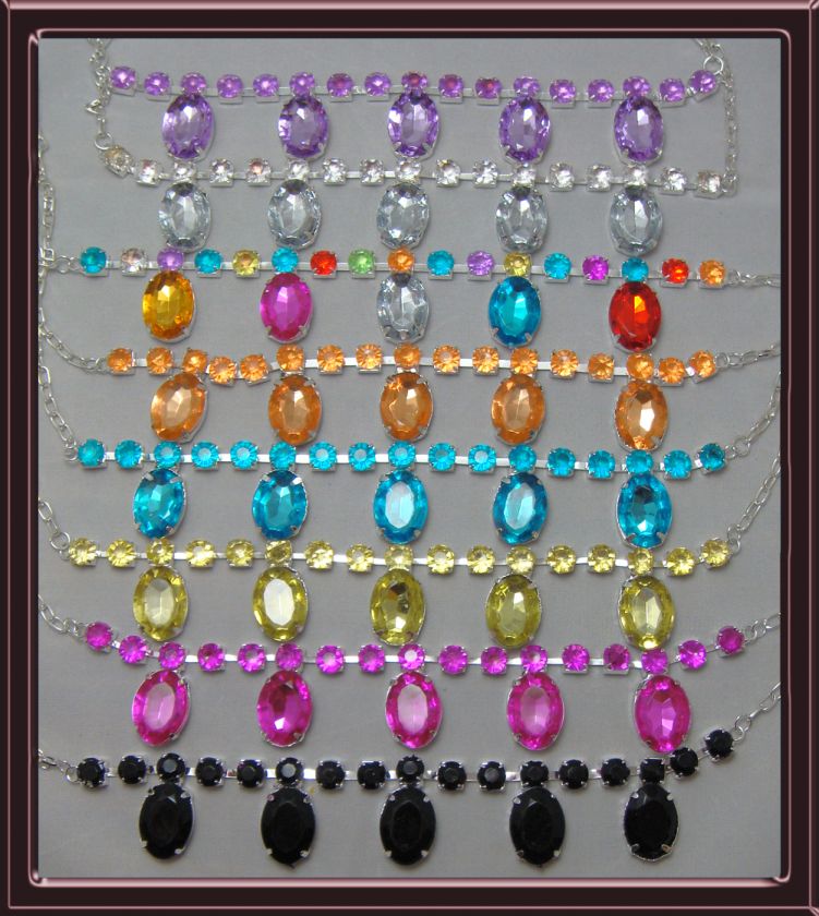  NecklaceCHOOSE a COLORClear,Pink,Black,Purple,Blue,Yellow  