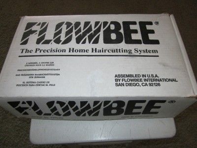 FLOWBEE PRECISION HAIR CUTTING SYSTEM HAIR CARE MACHINE EXCELLENT COND 