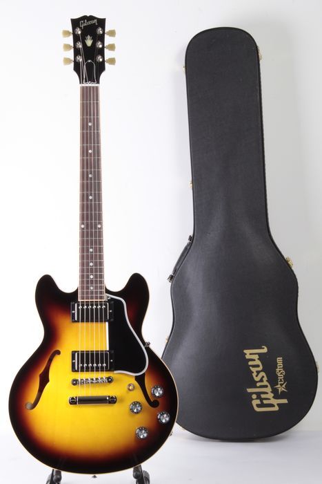 Gibson Custom ES 339 Semi Hollow Guitar 30/60 Neck Antq Vint SB 