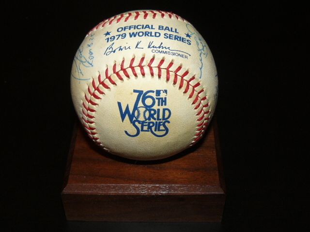 1979 Pittsburgh Pirates Signed World Series Baseball  