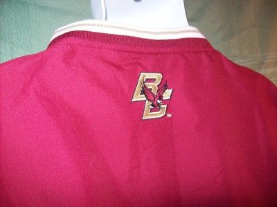 Boston College Eagles NCAA LG Pullover Windshirt Jacket  