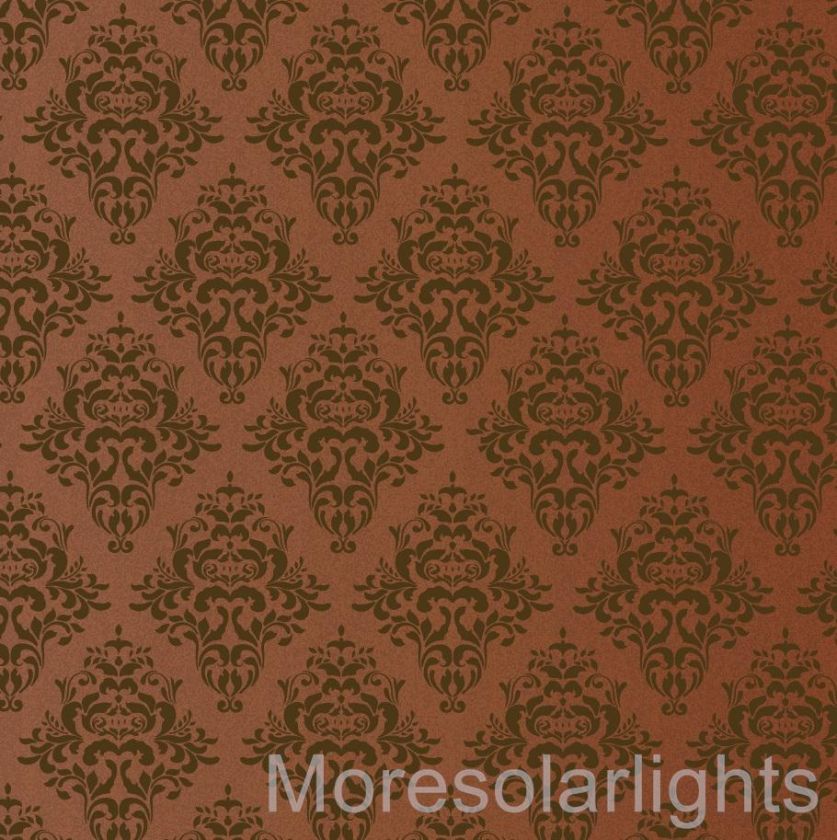   Stencil for Wall, Cake and Curtains, Large Wall Damask #1005  
