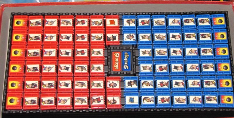 1996 STRATEGO Board Game Part 1 Replacement RED/BLUE ARMY ~Pick Any 