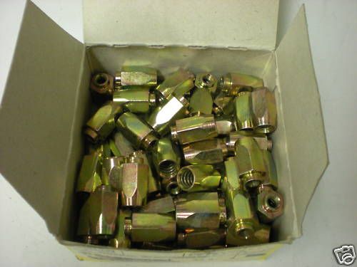 Lot of (65) Parker 20051 3 Cadmium Plated Fittings  NIB  