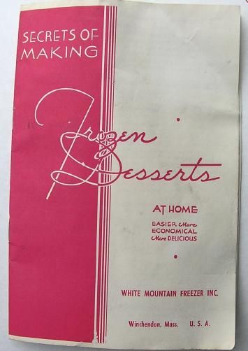 Vintage WHITE MOUNTAIN 6 qt. Ice Cream Maker FREEZER Model 692 