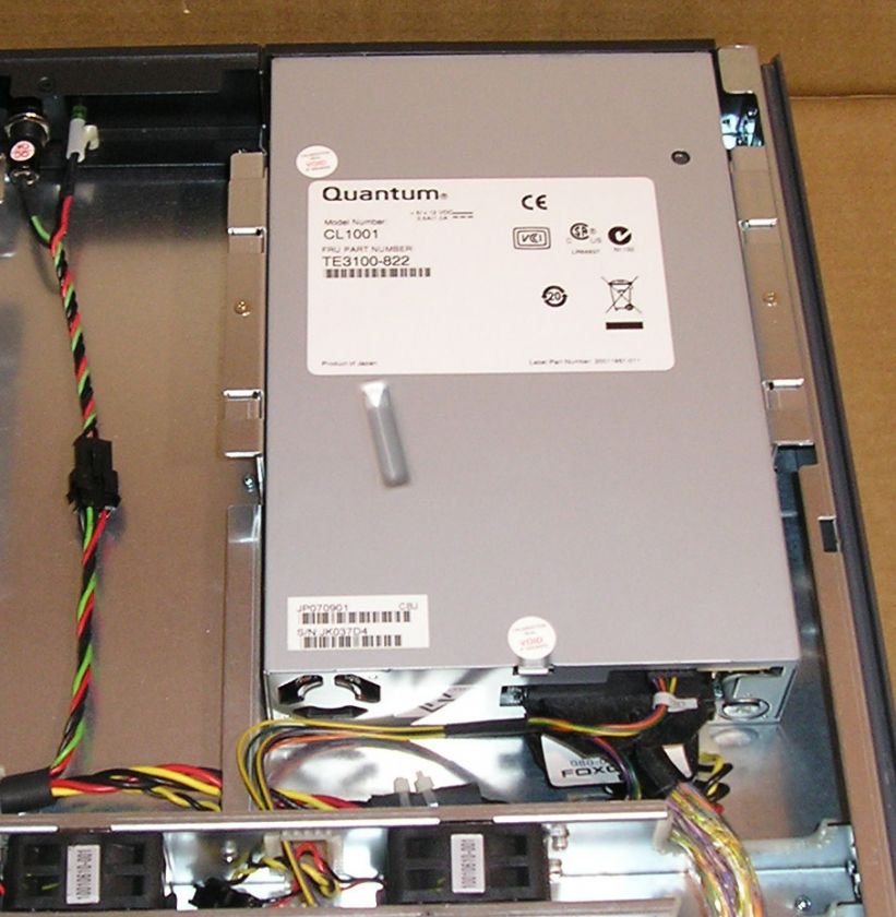 Quantum LTO 2 Tape Drive, 1U, CL1001 TE3100 822 CL1003  